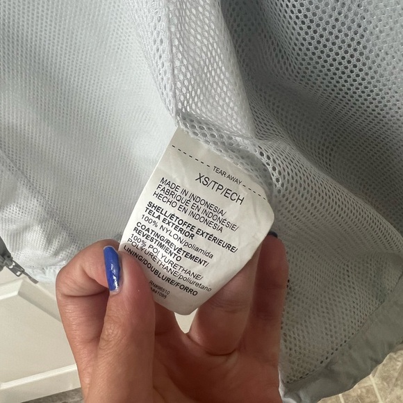 Women’s Light Grey Under Armor Rain Coat - Picture 5 of 8